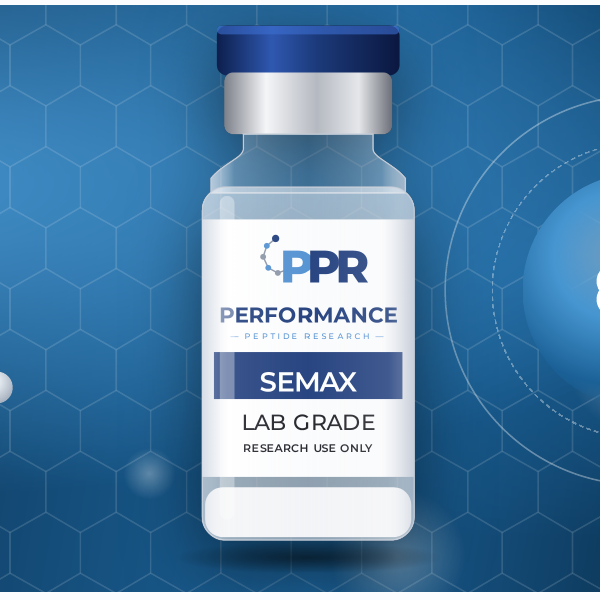Semax research peptide vial