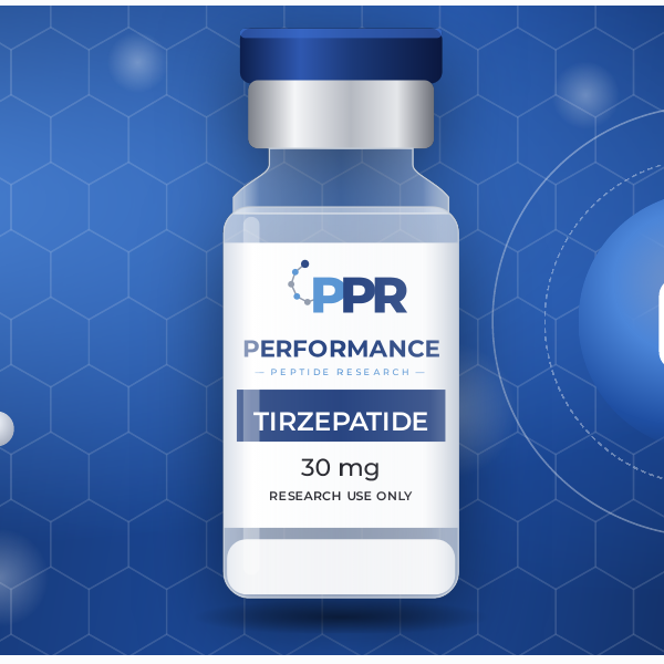 Tirzepatide research peptide vial