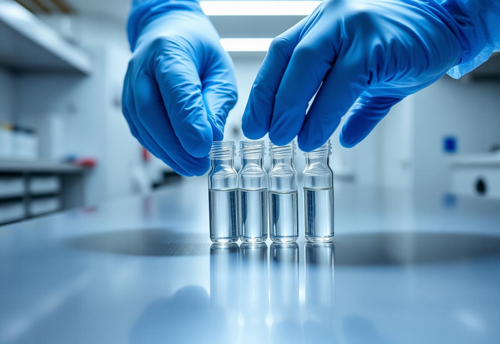 Sterile pharmaceutical laboratory