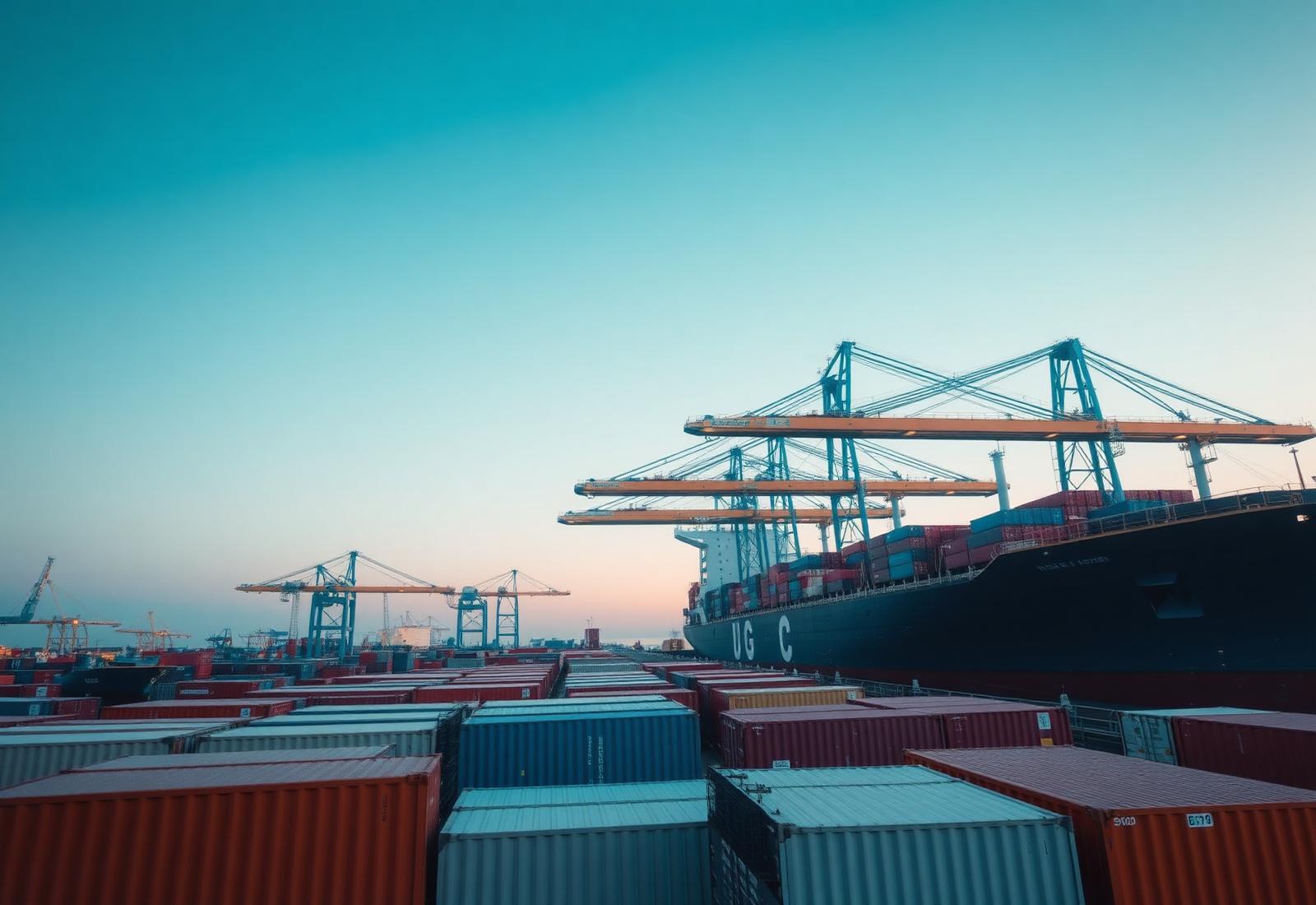 Global shipping and export logistics